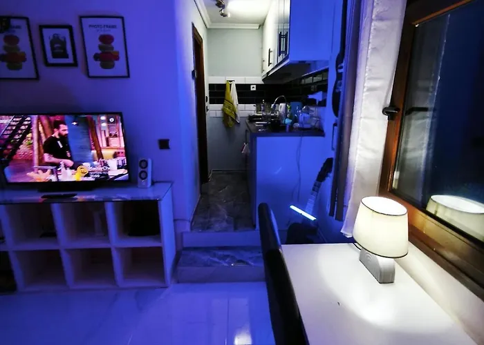 Lägenhet Skycozy Balcony Thessaloníki